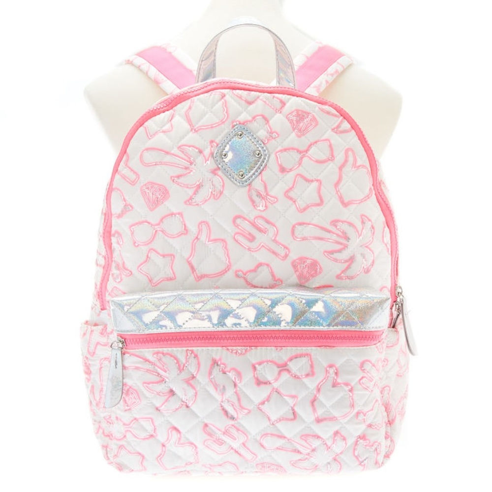 Pink LA Girl Oversized Backpack